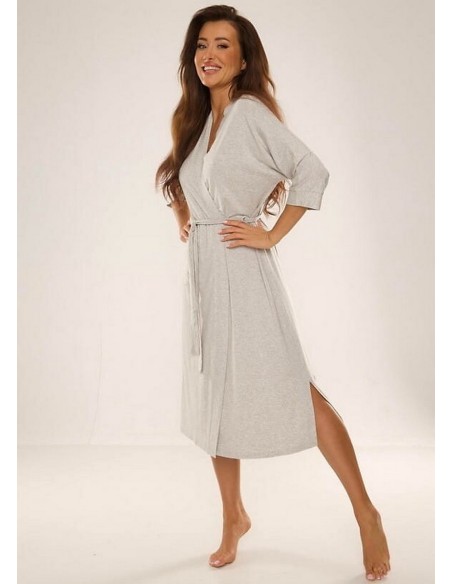 Visa bathrobe ladies' long, De Lafense 942
