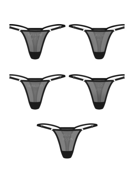 Violami thongs 5-pak Obsessive