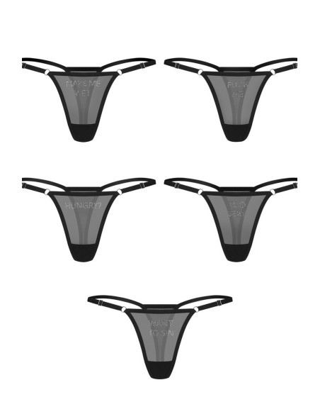 Violami thongs 5-pak Obsessive