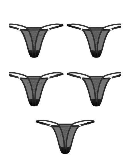Violami thongs 5-pak Obsessive